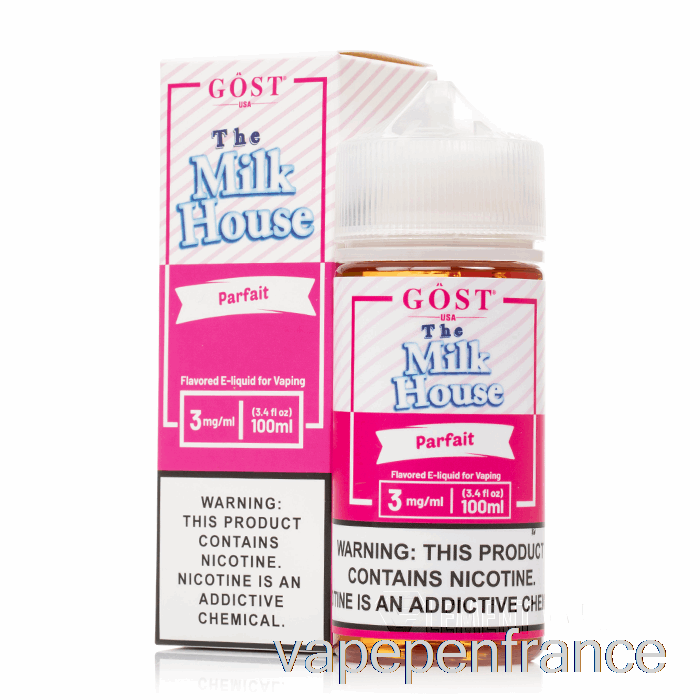 Parfait - La Maison Du Lait - Vapeur Gost - Stylo Vape 100 Ml 0 Mg